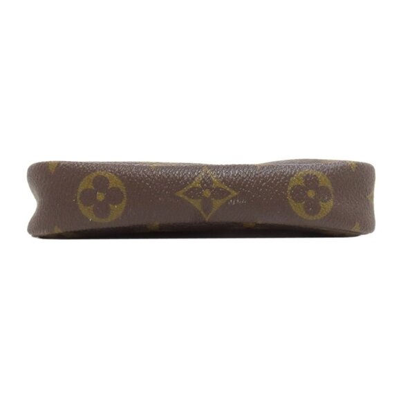 LOUIS VUITTON Brown Monogram Canvas Pochette Pouch - Picture 4 of 11